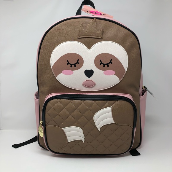 Betsey Johnson Handbags - Betsey Johnson sloth backpack 